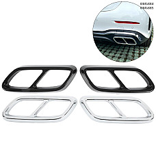 Двойни накрайници за ауспух Mercedes C W206 AMG Line – DMb884/5